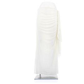Autre Marque Saia plissada branca Branco