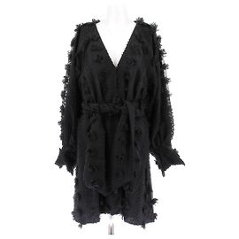 Massimo Dutti Robe noire Black