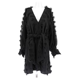 Massimo Dutti Schwarzes Kleid Schwarz