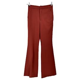 A.L.C Red Wool Pants Red