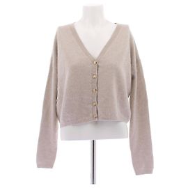 Autre Marque Tauspe Cashmere-Cardigan Beige