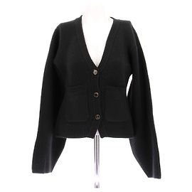 Khaite Schwarzer Cashmere-Cardigan Schwarz