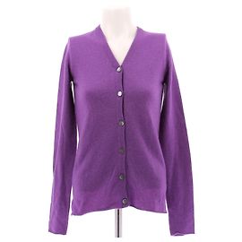 Autre Marque Cardigan violet en cachemire Violet