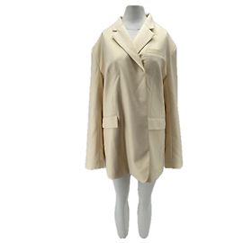 Autre Marque Blazer BAZILIKA de algodão creme Bege