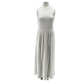 Autre Marque Vestido maxi de linho branco SPLENDID Branco