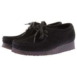 Clarks Scarpa in camoscio nero Nero
