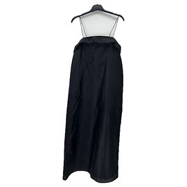Autre Marque DEITAS Seidenkleid Schwarz Schwarz