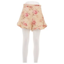 Zimmermann Short fleurs en lin Multiple colors
