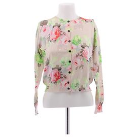 Carven Cardigan floral Multicor