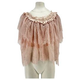 Autre Marque Pink lace top Pink