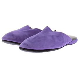 Charvet Chaussons violets Violet