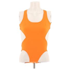 Nina Ricci Einteiliger orange Badeanzug Orange