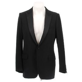 Blazer Dior de lana negro Negro