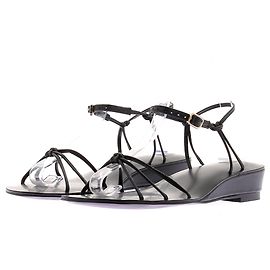 J.Crew Sandales compensées "Brynn" Black