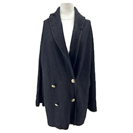 Massimo Dutti Schwarze Weste Schwarz