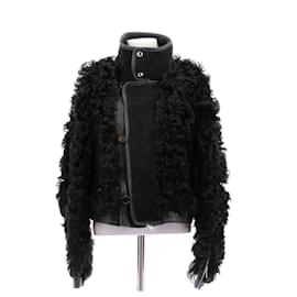 Diesel Black Leather Jacket Black