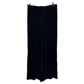 Veronica Beard Calça de veludo preto Preto