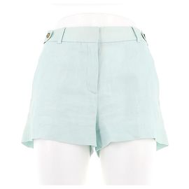 J.Crew Linen Shorts Blue Blue