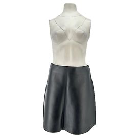 Autre Marque TEURN STUDIOS Lederrock Schwarz Schwarz