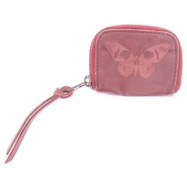 Zadig & Voltaire Monedero de cuero Roja