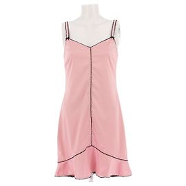 Nuisette Dior en satin rose Rose