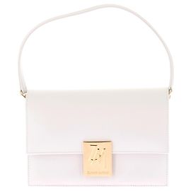 Zuhair Murad Bolsa de couro branco Branco