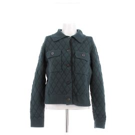 Eric Bompard Cardigan en cachemire Vert