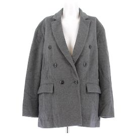 Maison Ullens Grau Cashmere-Jacke Grau