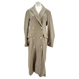 Autre Marque Beige Lederjacke Beige