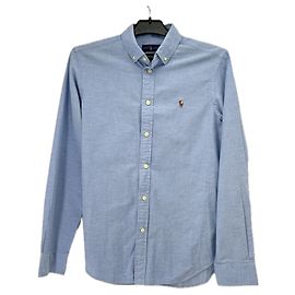 Camisa Ralph Lauren de algodón azul M Azul