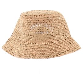 Jimmy Choo Chapéu de ráfia Bege