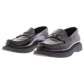 Mocassini Saint Laurent in pelle nera Taglia 43 Nero
