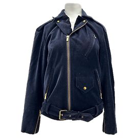 Autre Marque Jaqueta MODETROTTER multizip azul marinho com cinto Azul marinho