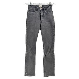 Jeans Rouje de algodón gris Talla 25 Gris