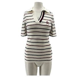 Tommy Hilfiger Camicia a righe blu e bianca Bianco
