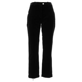 Sonia Rykiel Samthose Schwarz Schwarz