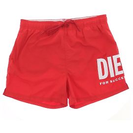 Diesel Red Shorts Polyester M Red