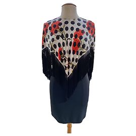 Vestido Dolce & Gabbana de seda e viscose Multicor