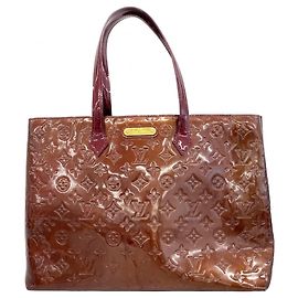 Sac à main Vernis Wilshire MM de Louis Vuitton Rouge