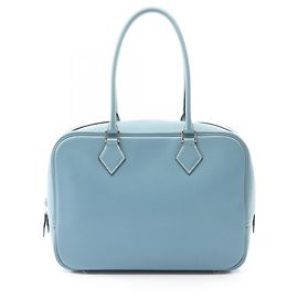 Borsa Hermès Plume 28 Blu