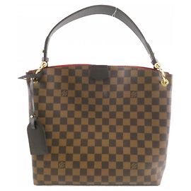 Bolsa de Ombro Damier Graceful PM Louis Vuitton Damier ebene