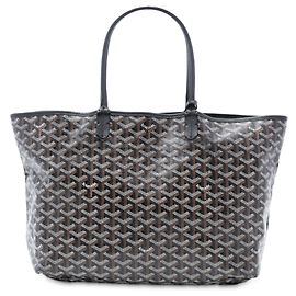 Goyard Noir Goyardine Saint Louis PM Noir