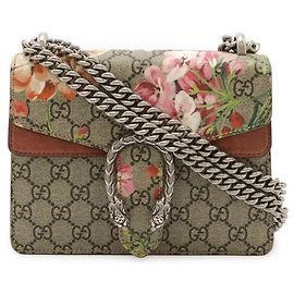 Gucci Dionysus GG Blooms Chain Shoulder Bag Pink