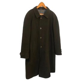 Autre Marque Lebole long wool coat Dark green
