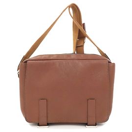 Bolsa de Ombro Anagram Loewe Marrom