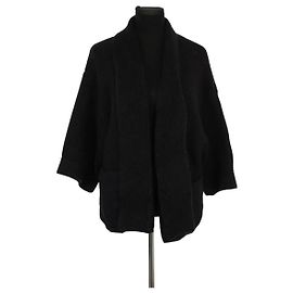 Isabel Marant Cárdigan de algodón negro Negro