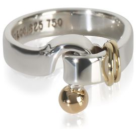 Anello vintage in oro giallo e argento sterling Tiffany & Co. Altro