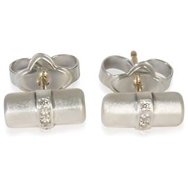 Pendientes de barra Lexington de plata esterlina con diamantes de David Yurman Otro