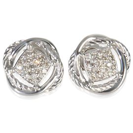 Orecchini Infinity in argento sterling e diamanti David Yurman Altro