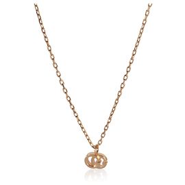Colar GG Marmont em ouro rosa Gucci Outro